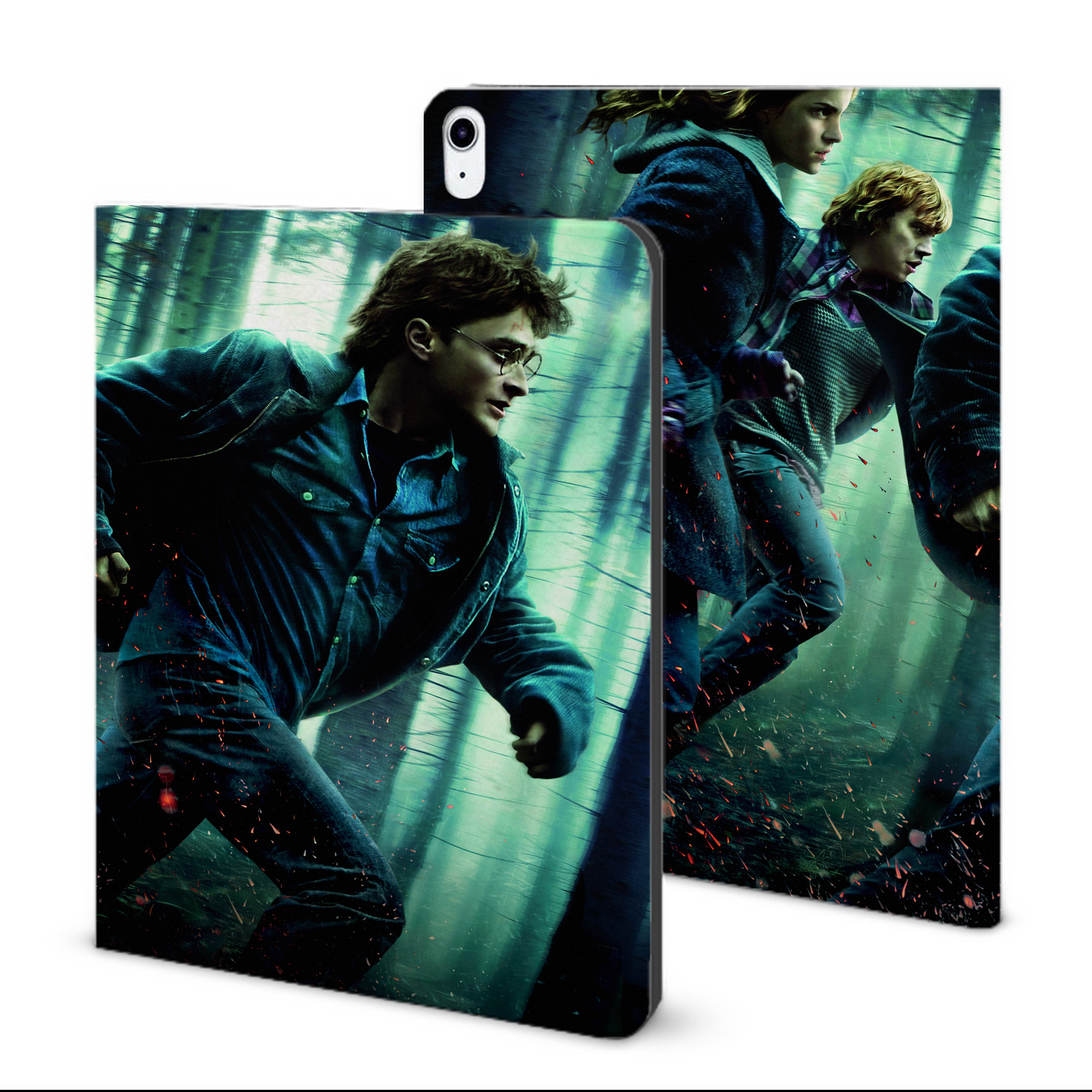（画像用） Harry Potter ハリー・ポッターシリーズ IPad ケース ブック型 PUレザー TPU 耐衝撃 軽量 薄型 ペン収納なし 全面保護 IPad 各モデル対応